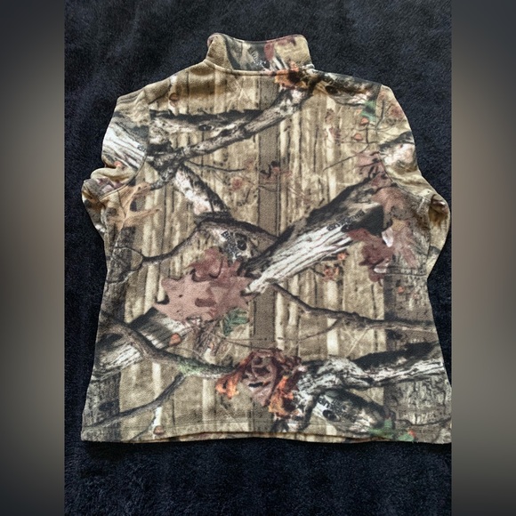 Break-Up Infinity Mossy Oak Juniors Cami Jacket 1/2 Zip Sz XL(16-18) PreOwned - Picture 6 of 11